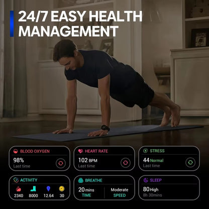 New  Stratos 3 PRO GPS Smart Watch 1.43” HD AMOLED Display Built-In GPS Bluetooth Phone Calls Sports Smartwatch for Men